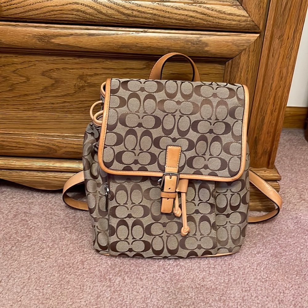 Coach backpack large